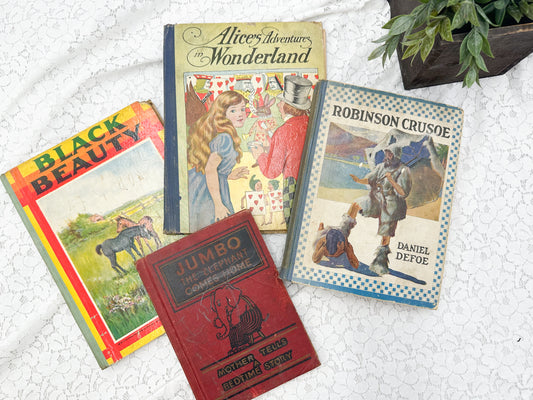 Vintage Children's Classics (Set of 4)