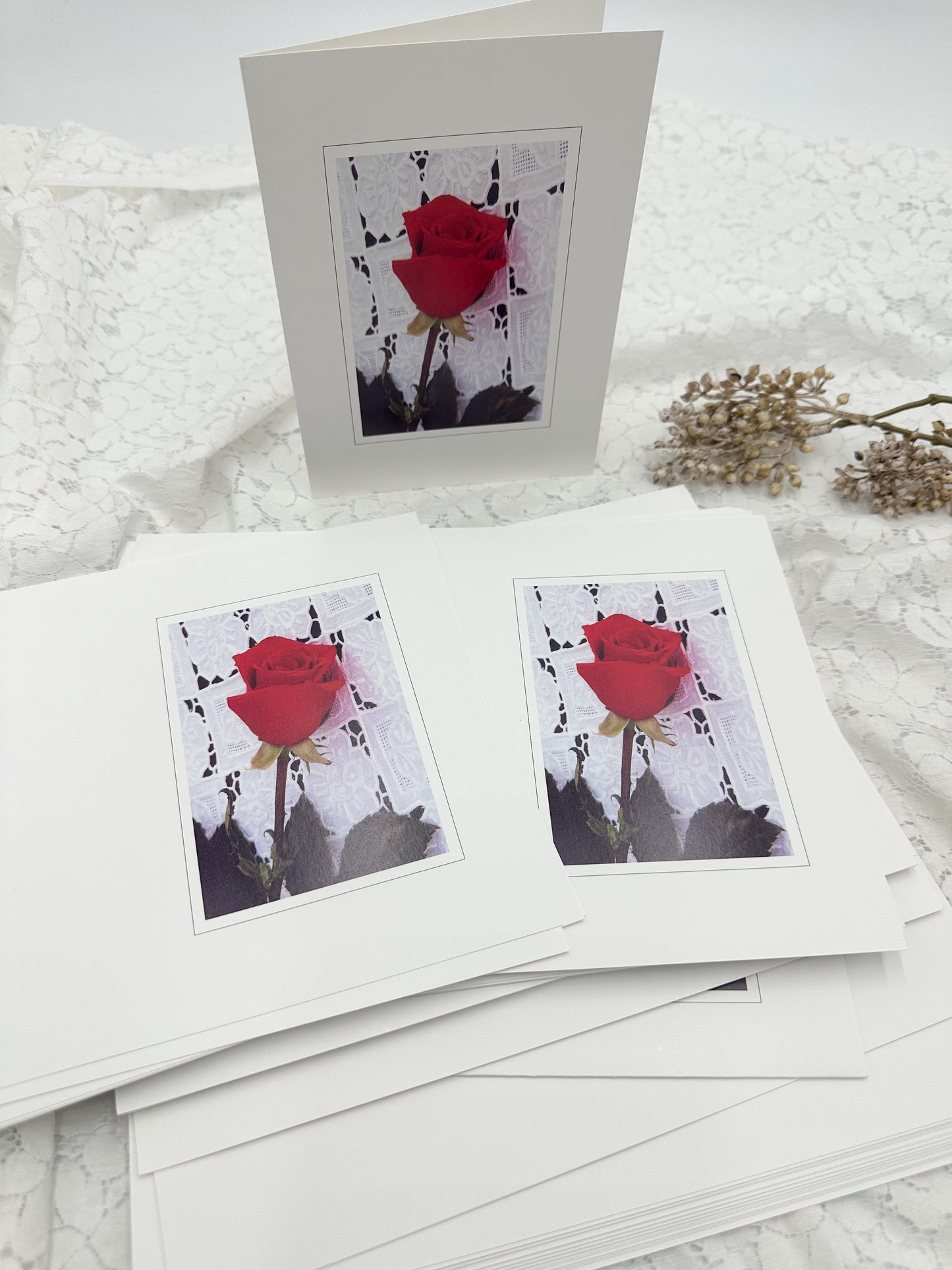 Rose Greeting Card