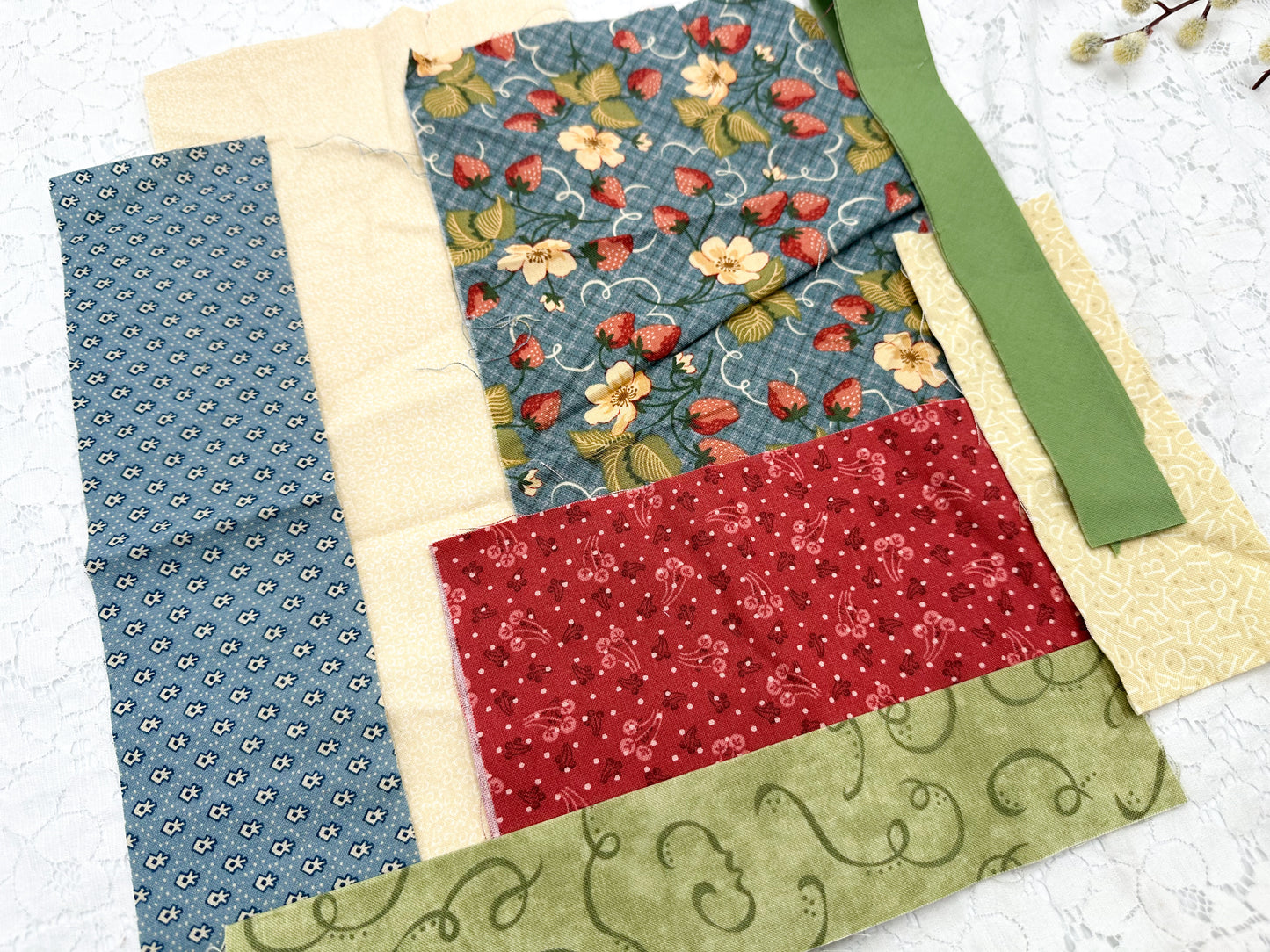 Coordinated Vintage Fabrics