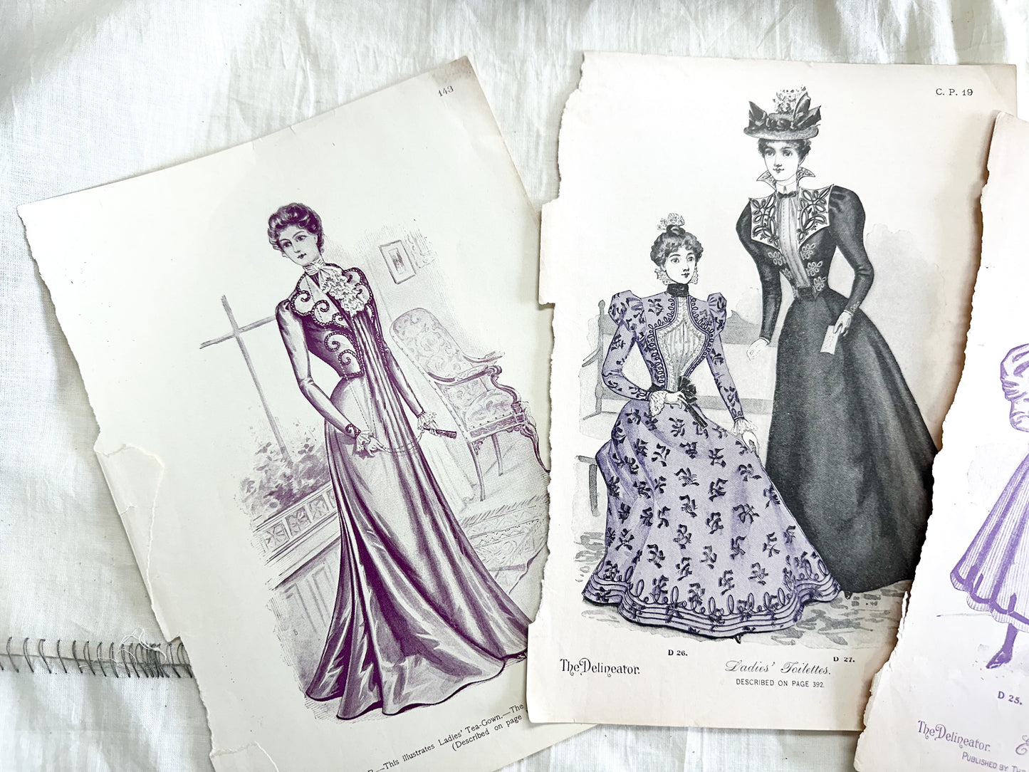 Vintage Fashion Pages