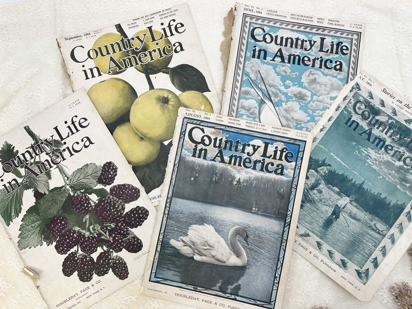 Vintage Country Life Covers