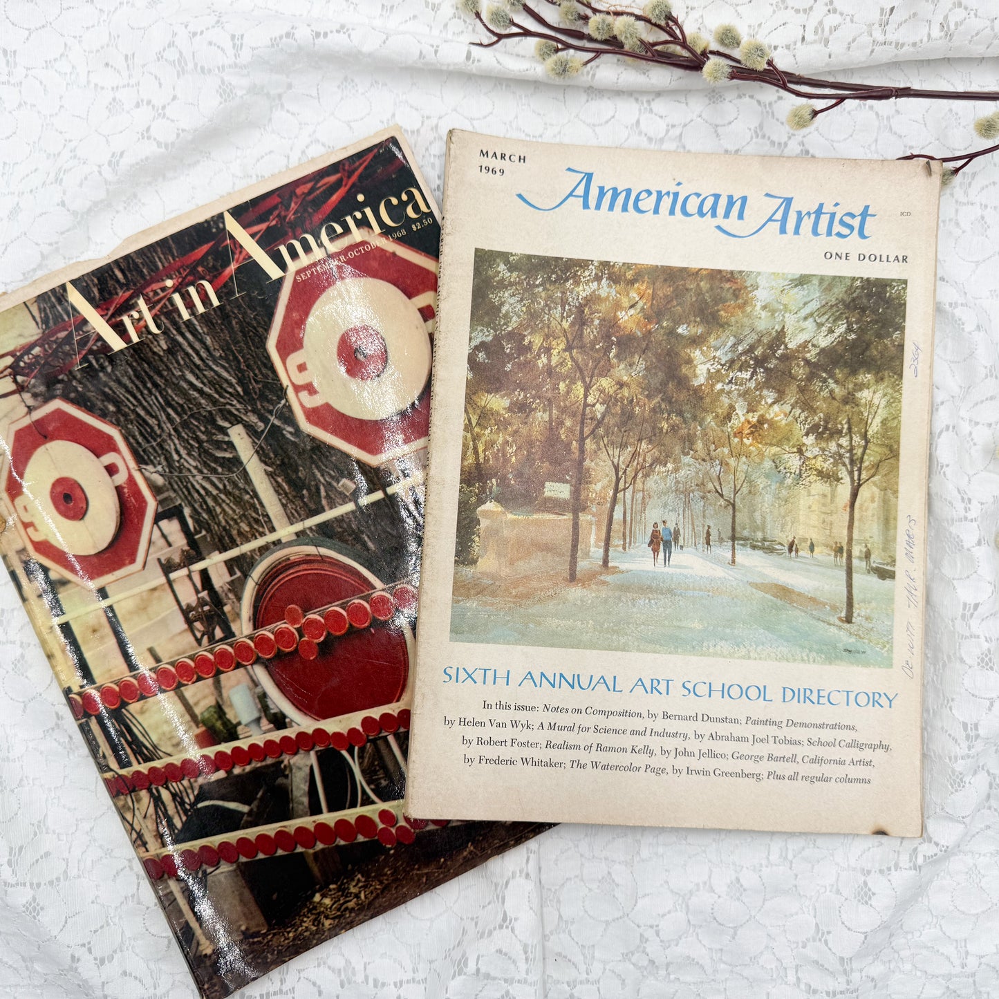 Vintage Art Magazine Set