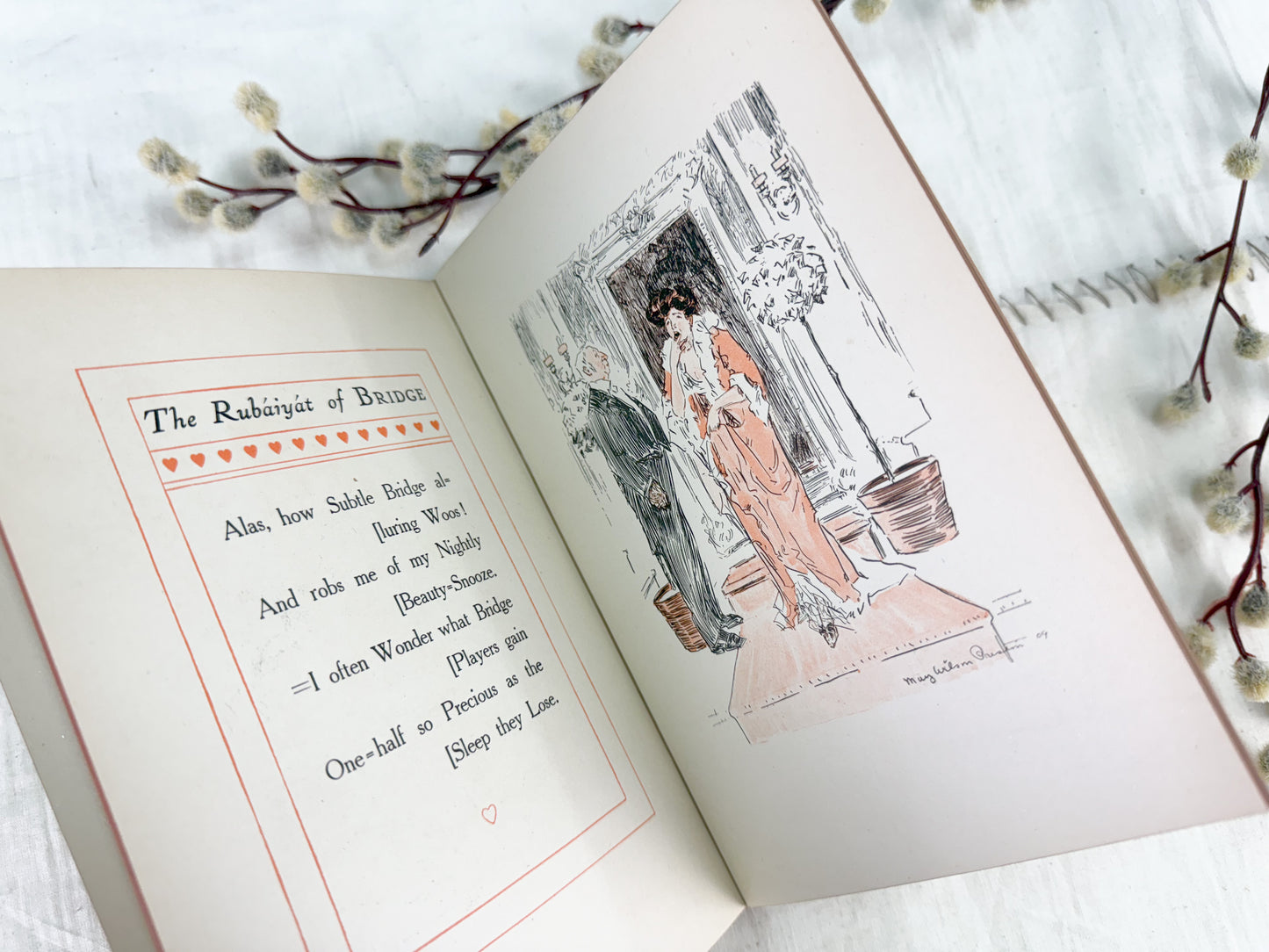 Vintage Illustrated Book