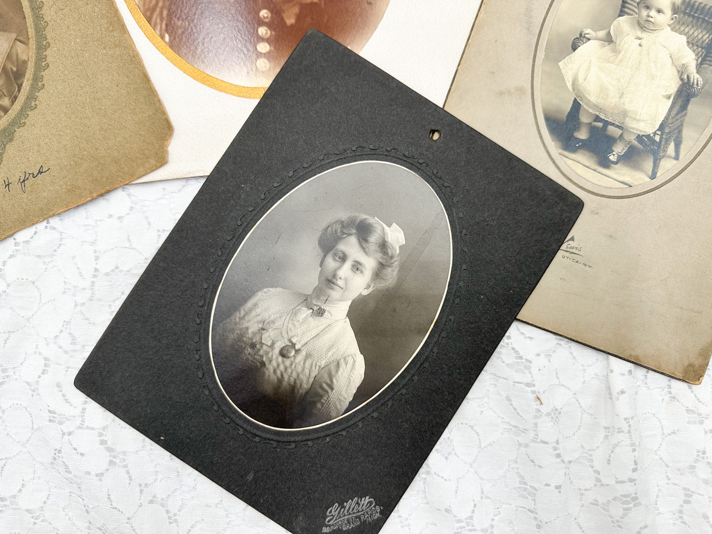 Vintage Cabinet Card Set