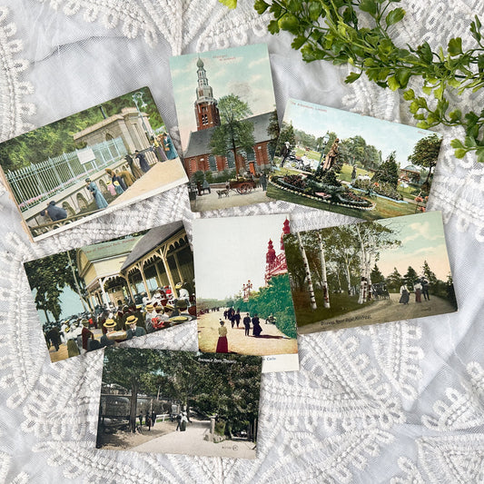 Vinage Postcard Set