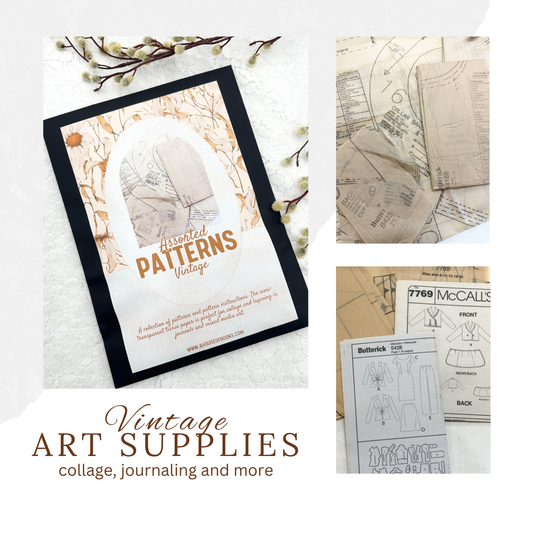 Assorted Vintage Patterns and Instruction Sheets