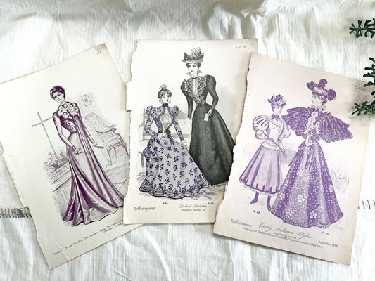Vintage Fashion Pages