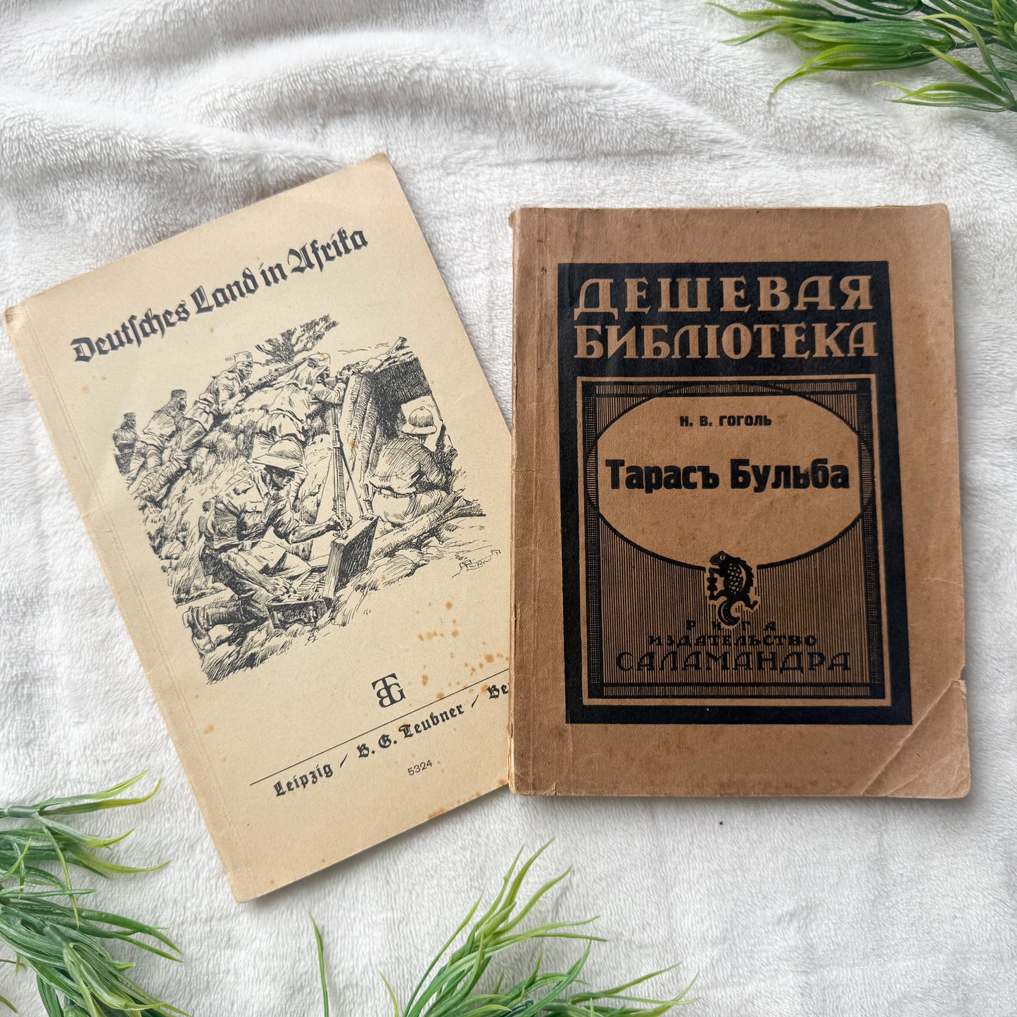 Vintage Foreign Language Books