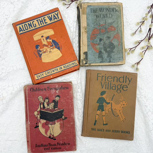 Vintage Children Book Set