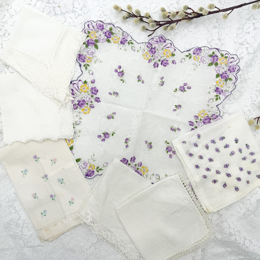 Vintage Hanky Set