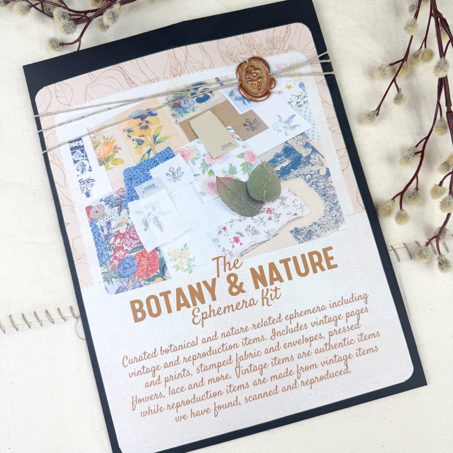 Botanical and Nature Ephemera Kit