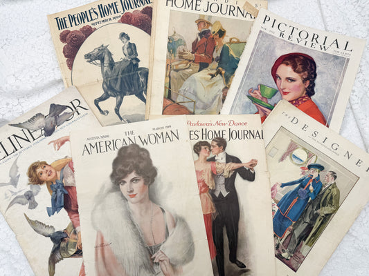 Vintage Magazine Cover Set