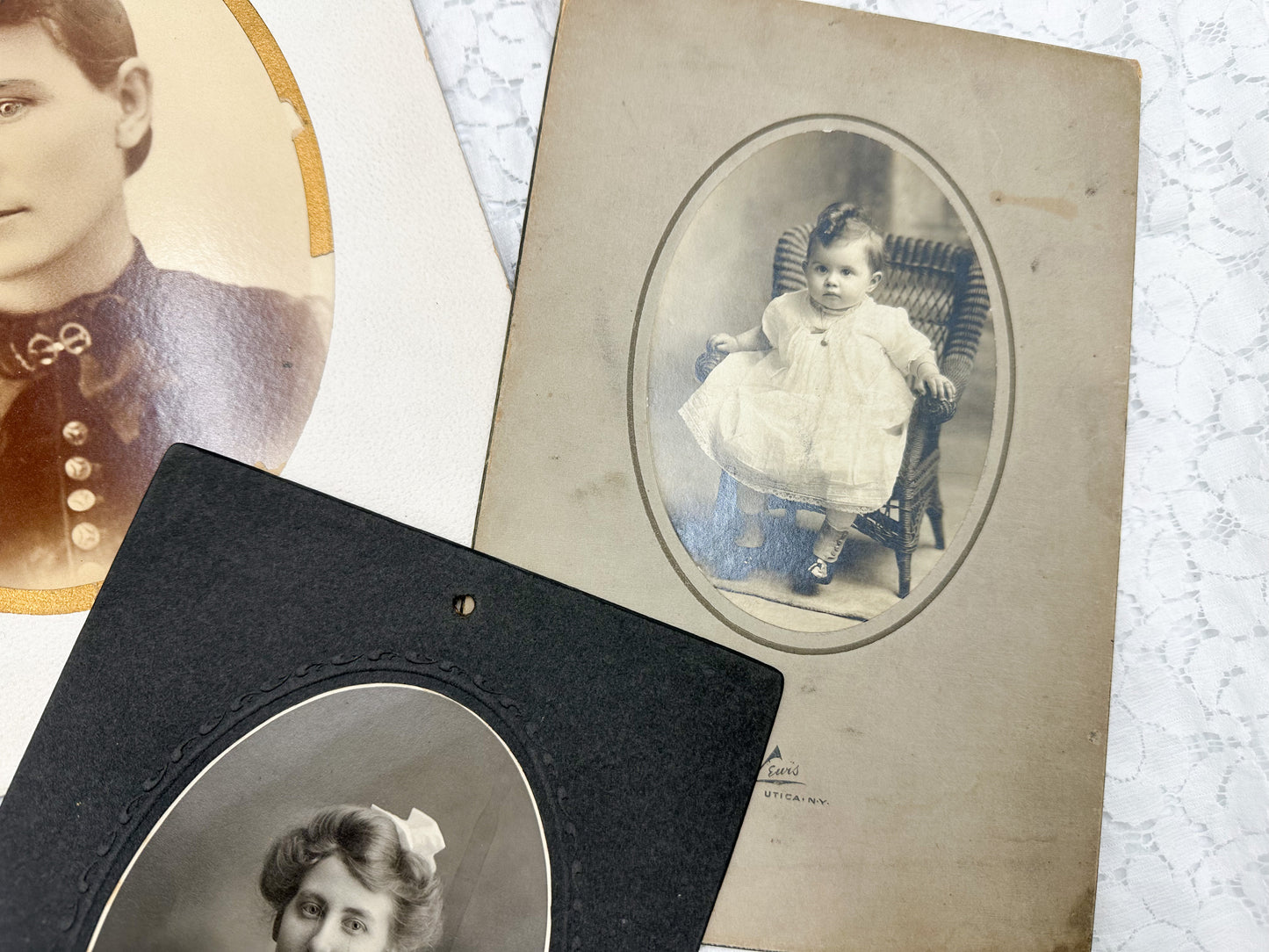 Vintage Cabinet Card Set