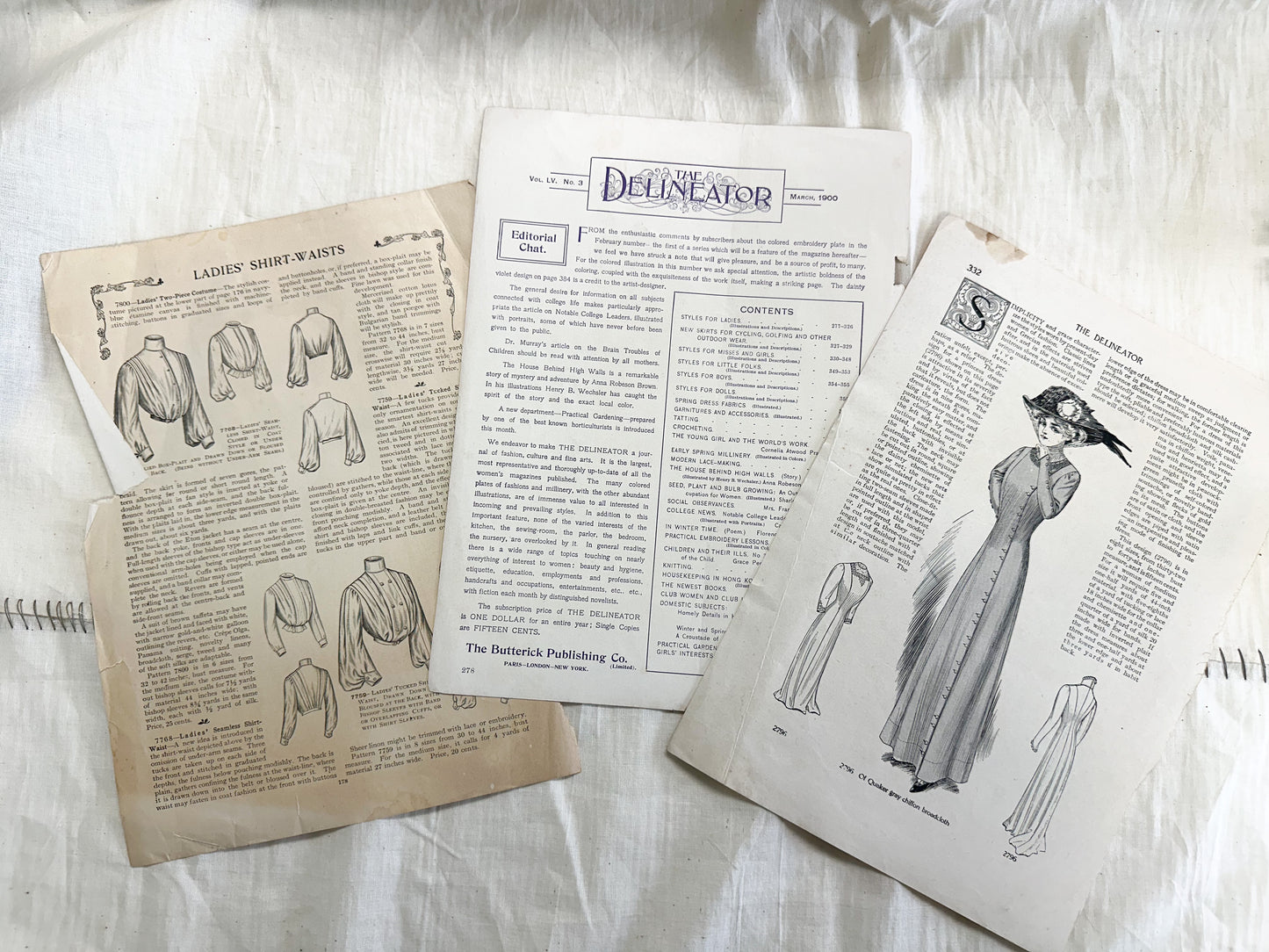 Vintage Fashion Pages