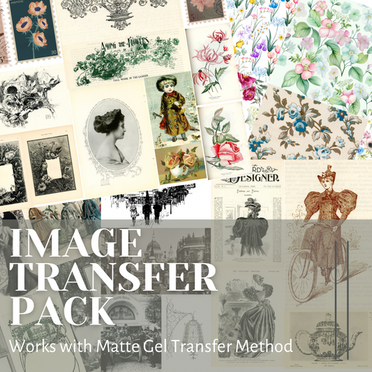 Image Transfer Pack Vol 2- Works with Matte Gel Method