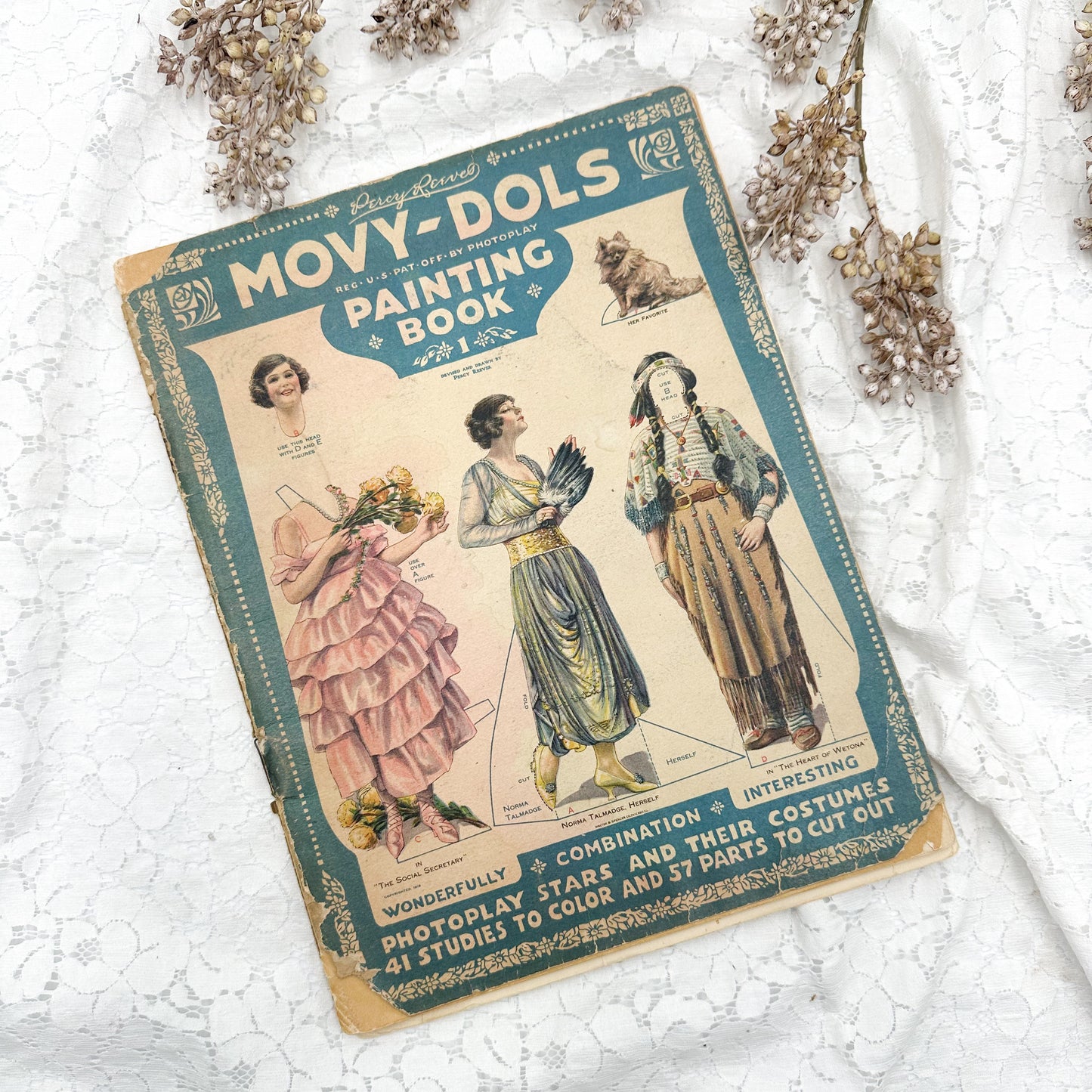 Movy Doll Book with Paper Doll Cut Outs