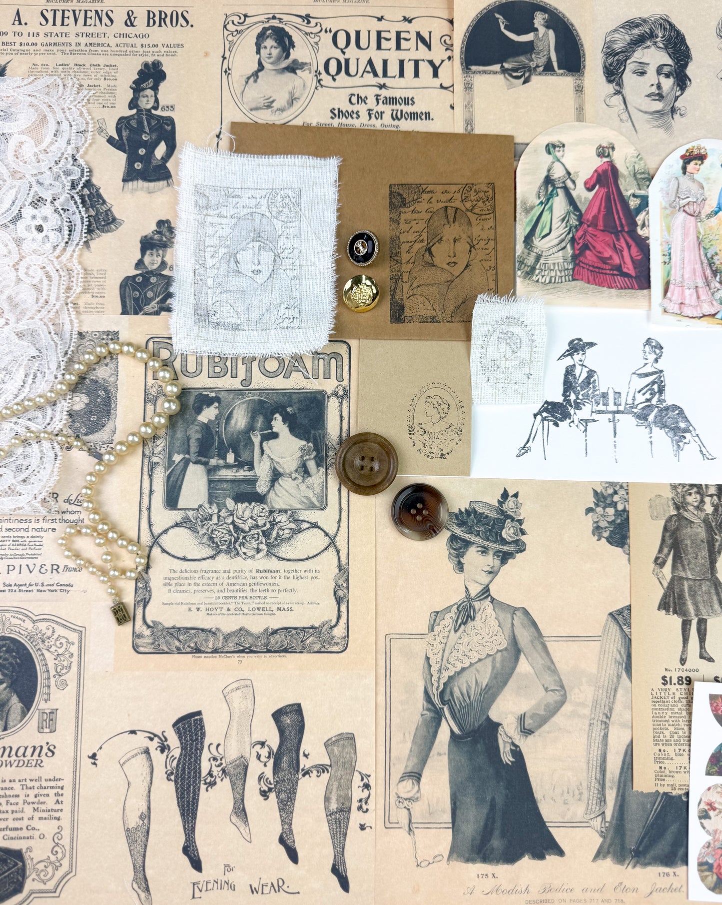 Fashion Ephemera Kit