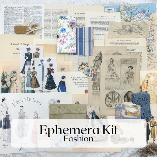 Ephemera Kit- Fashion Style