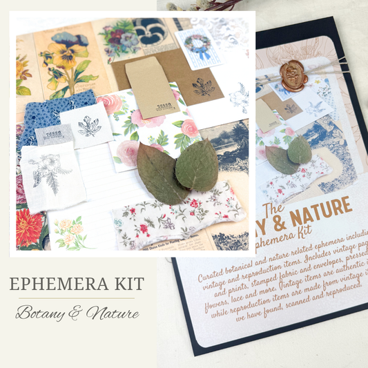 Botanical and Nature Ephemera Kit