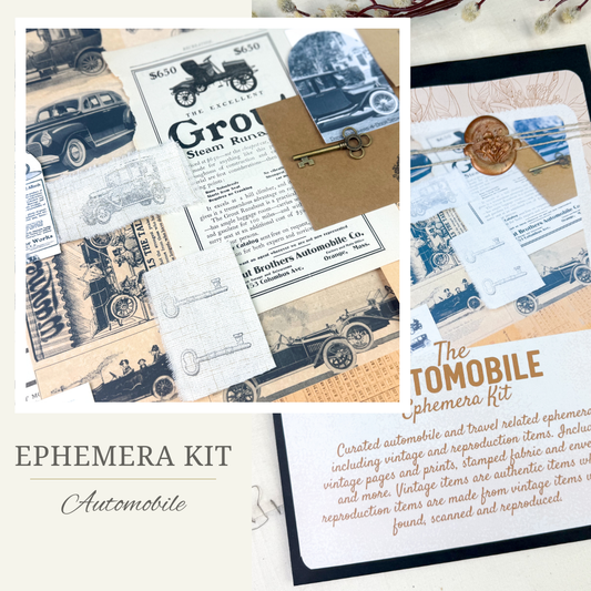 Automobile Ephemera Kit