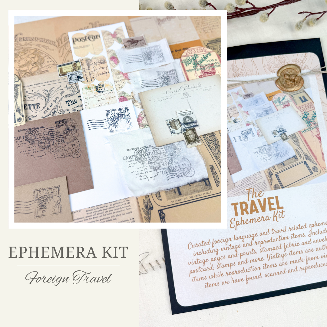 Foreign Travel Ephemera Kit