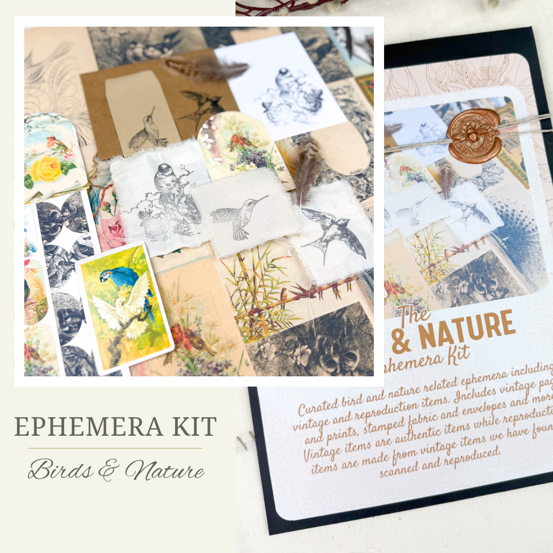 Bird and Nature Ephemera Kit