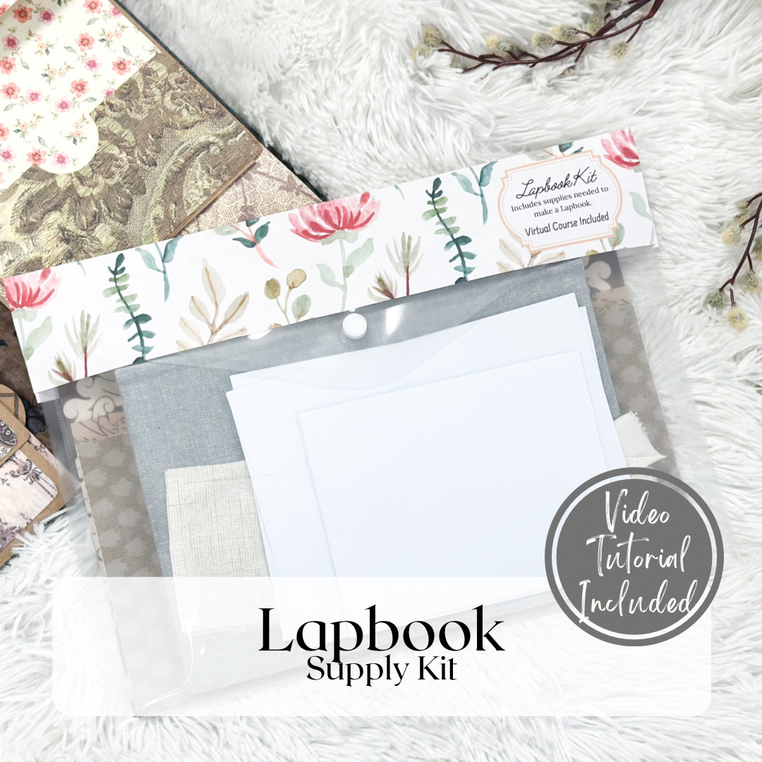 Lapbook Kit- Step by Step Video Included