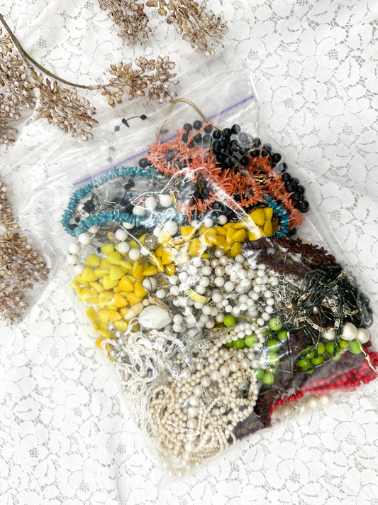 Bag of Costume Jewelry