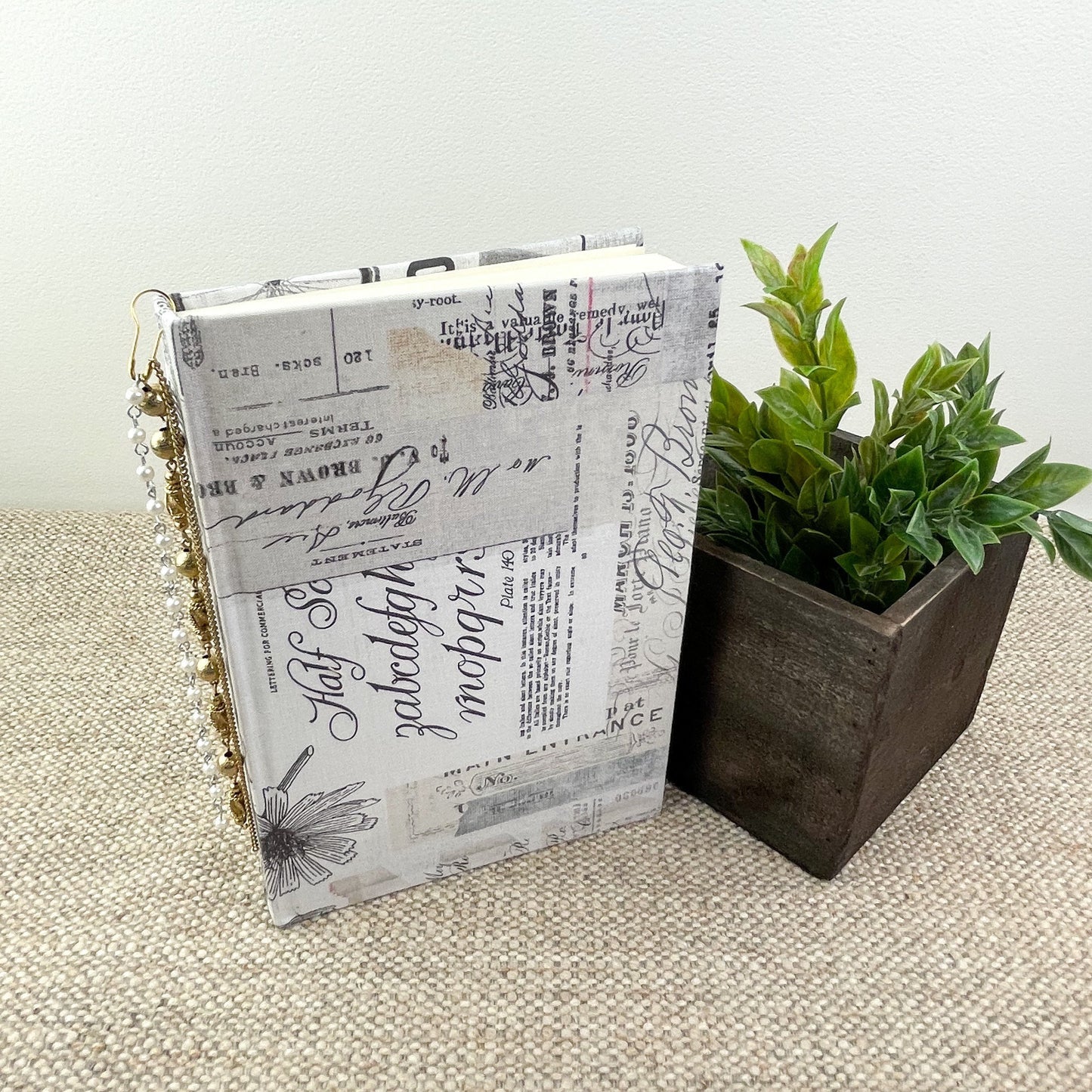 Blank Unlined Fabric Covered Journal