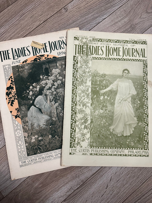 Set of Two- The Ladies Home Journal